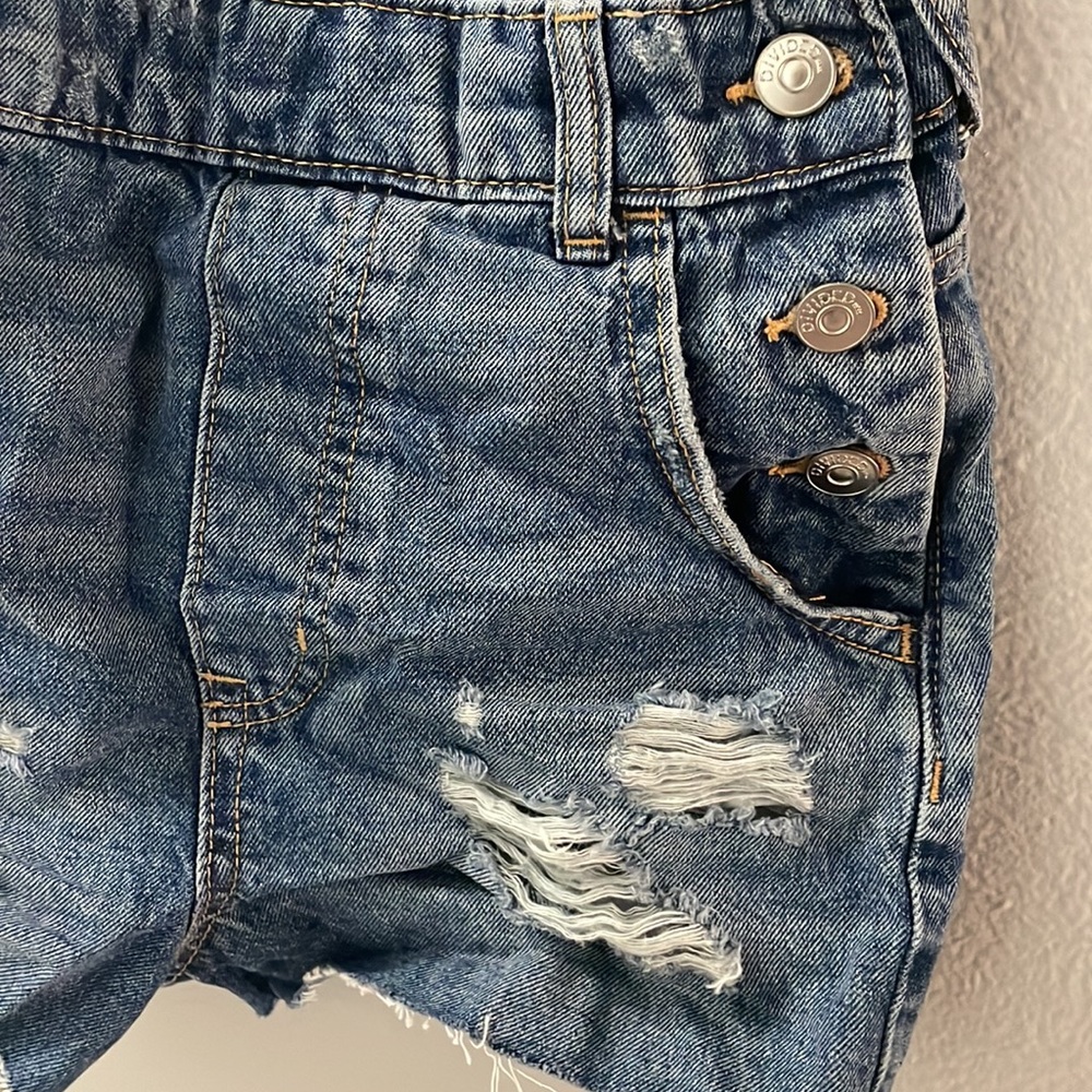 Distressed Overalls - Picture 2 of 3